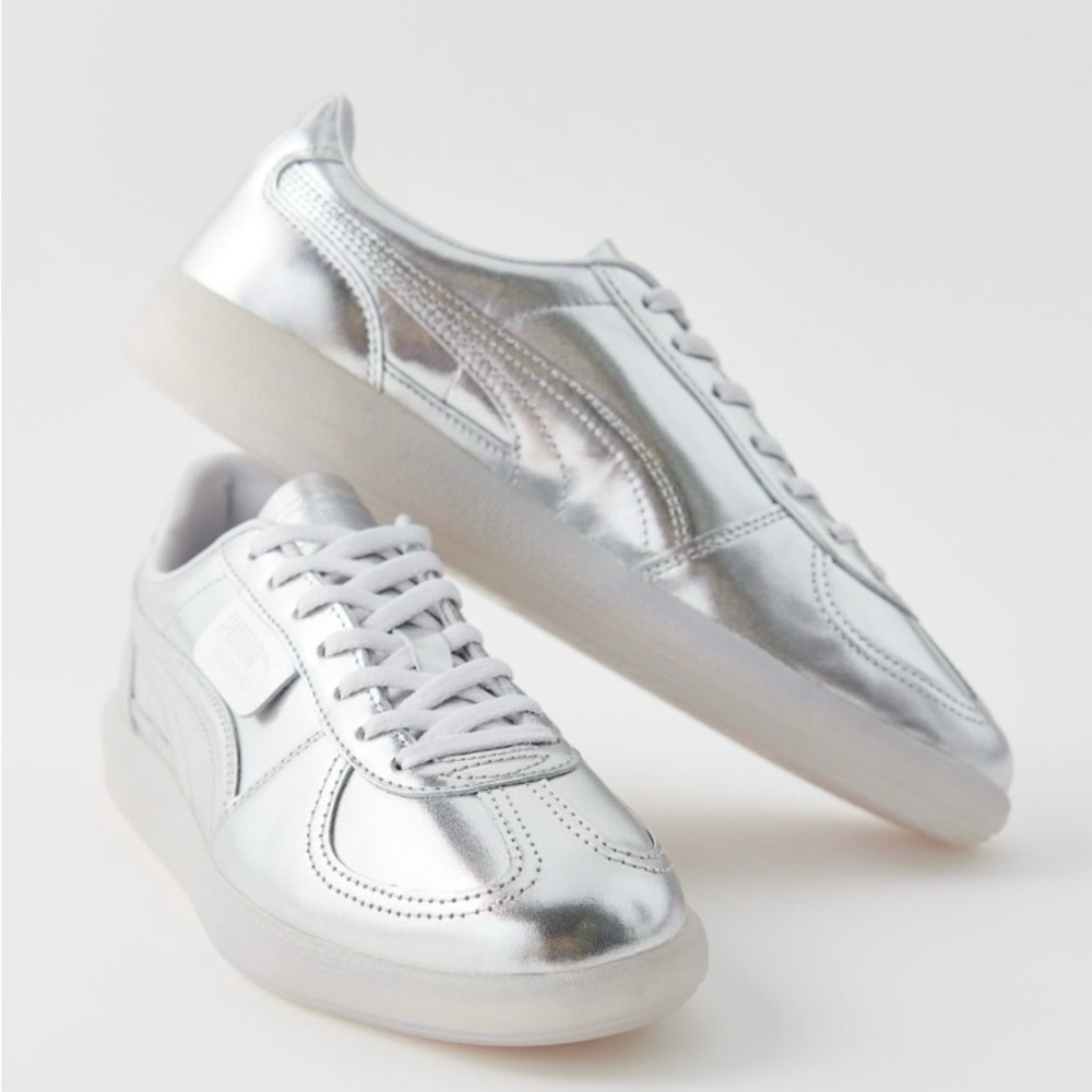 Women's Puma Silver Sneakers